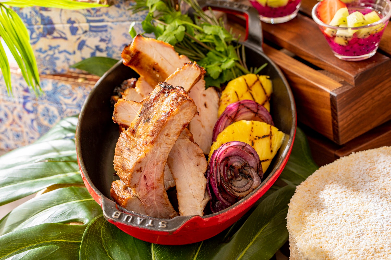 ハワイアンスペアリブ　マンゴーソース