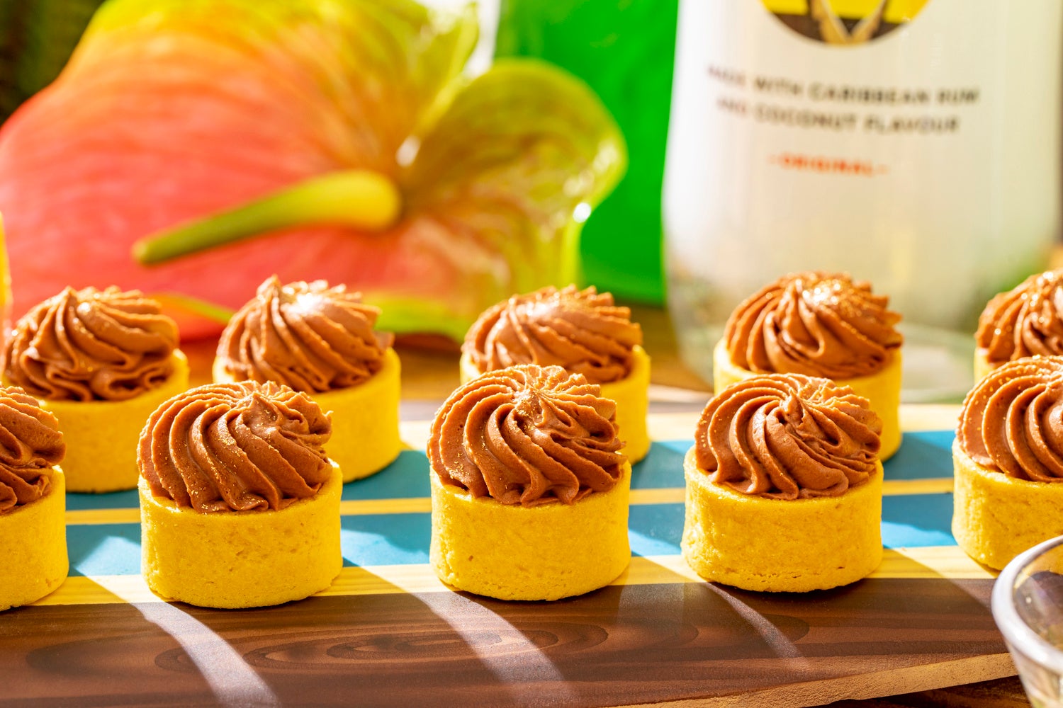 パッションとチョコレートのタルト