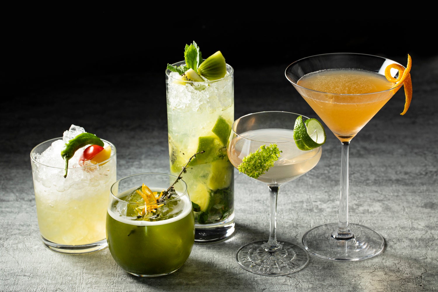 オリジナルモヒートカクテル5種