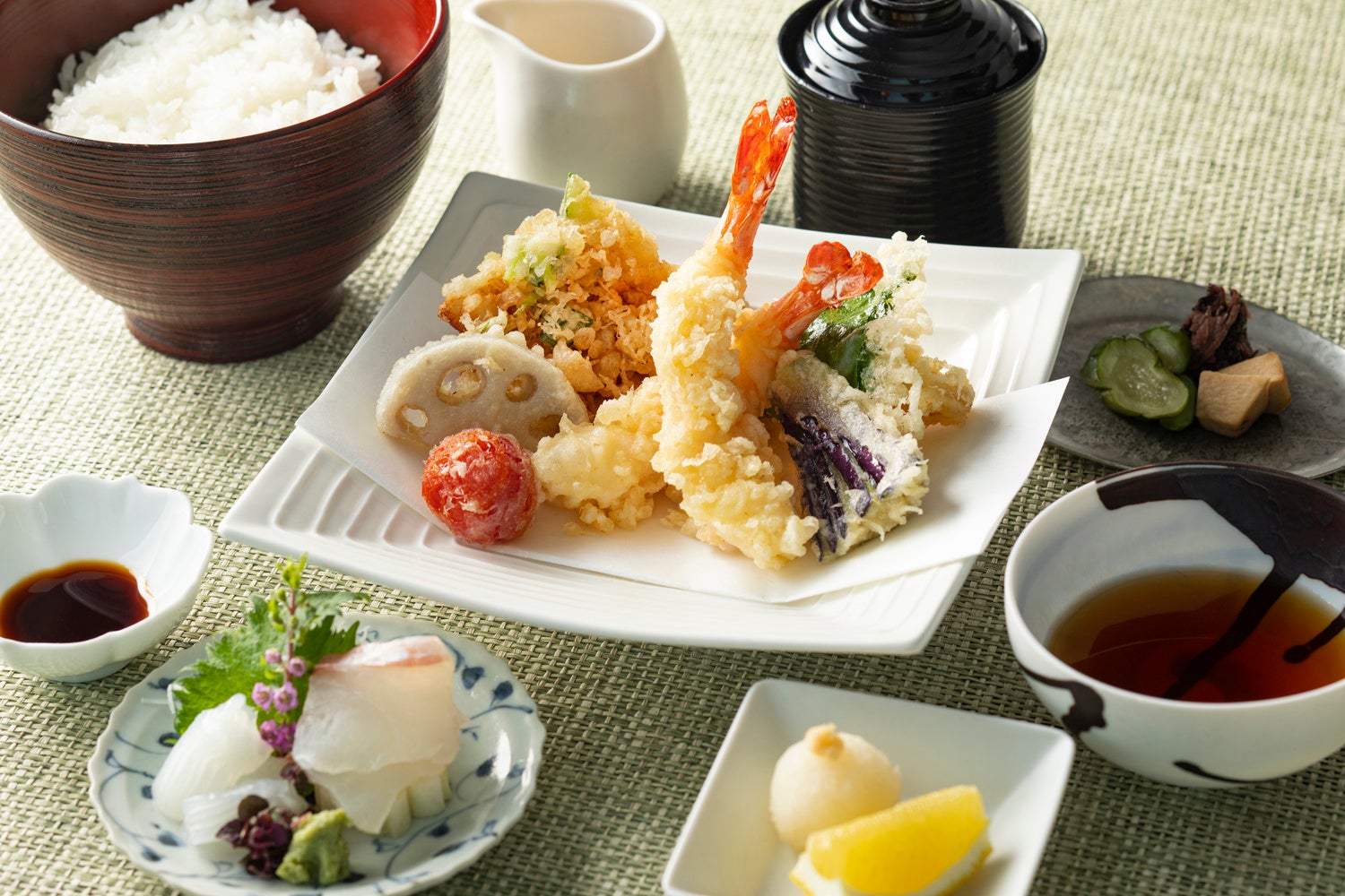 ランチ  天ぷら御膳