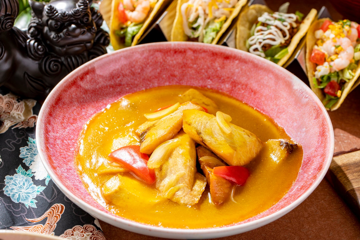 メカジキ　カレーソース