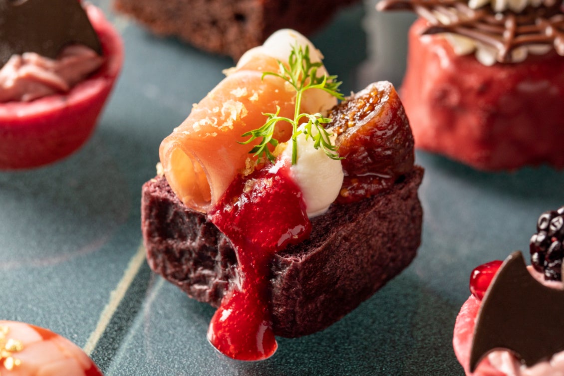 生ハムといちじくのタルティーヌ