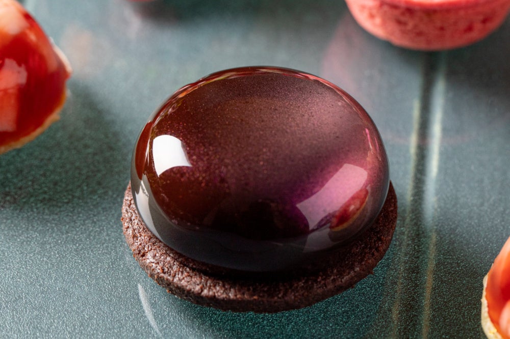 チョコレート＆ブラックベリーのムース