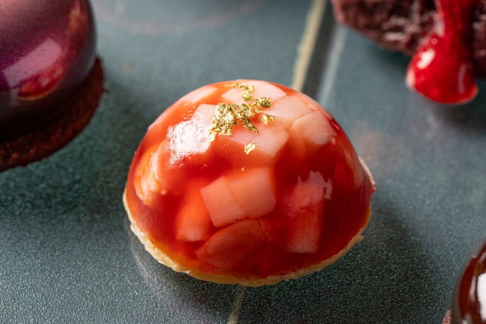 海老と帆立のアスピック