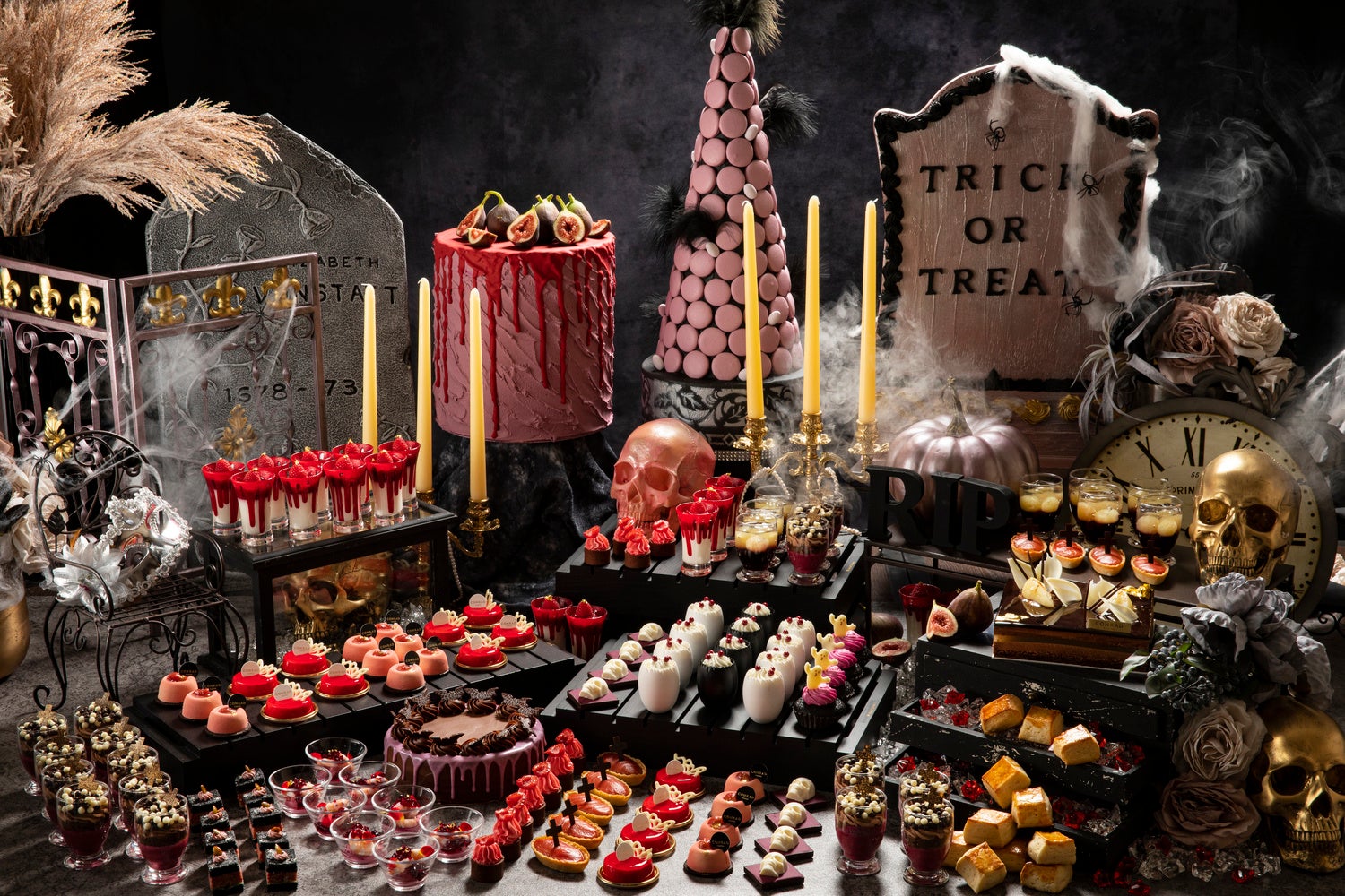 ゴシック・ハロウィン・スイーツビュッフェ
