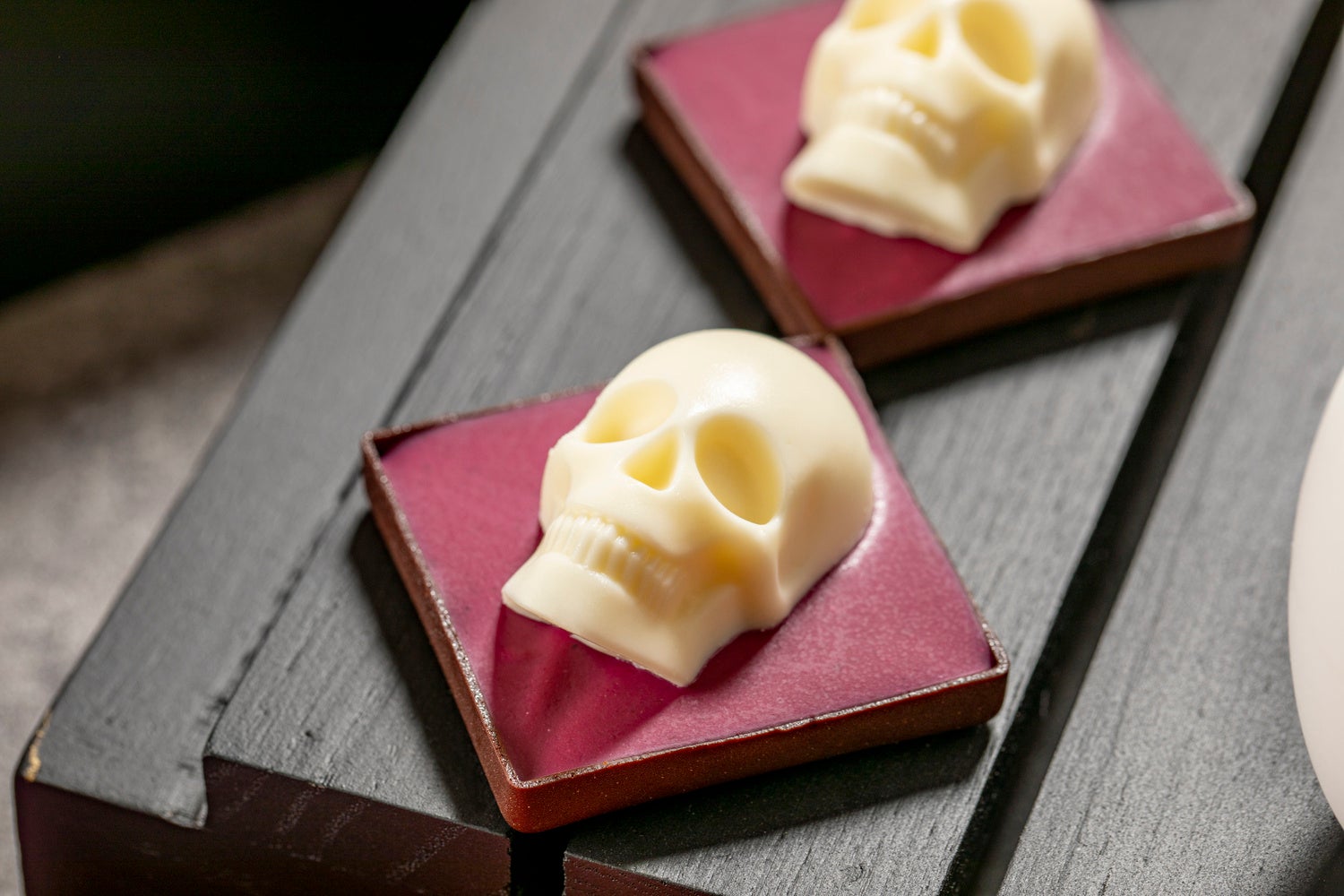 ブルーベリーのガナッシュ　スカルレアチーズ