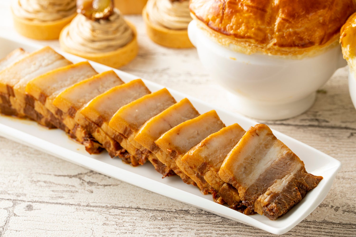 信州米豚バラ自家製醬油味噲漬け