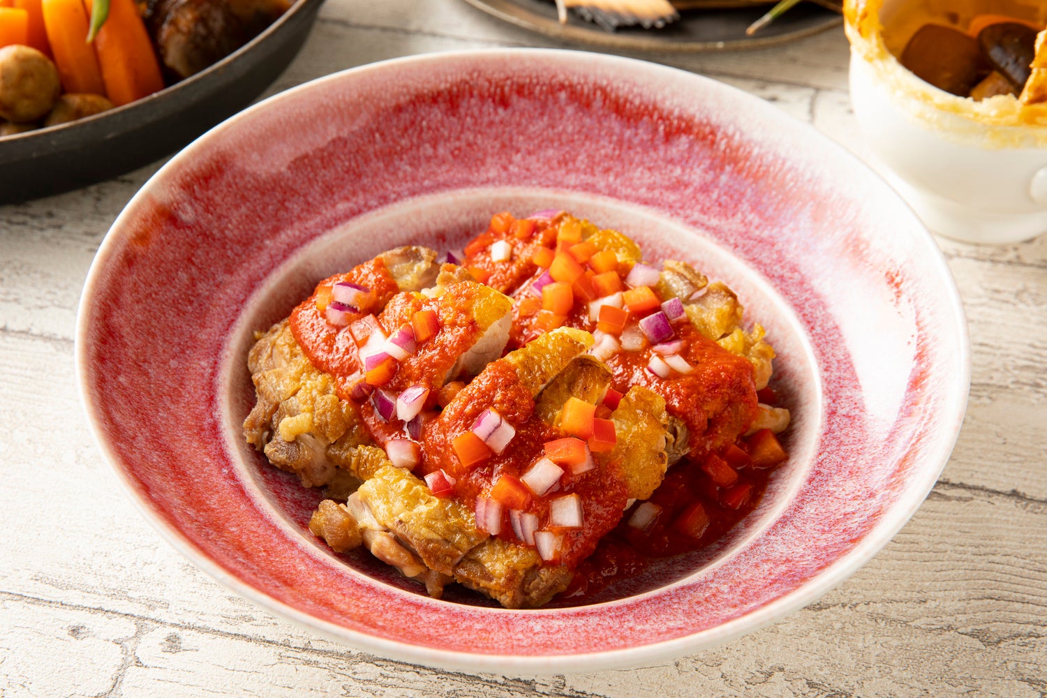 信州福味鶏 もも肉シンガポール辛タレ