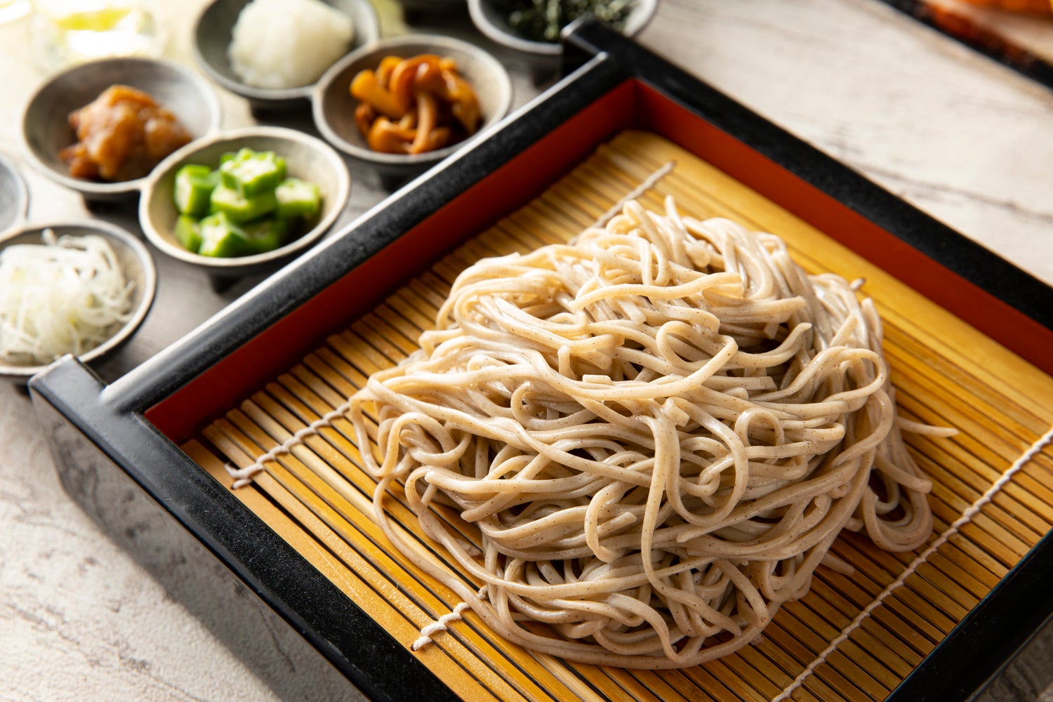 冷たい信州そば