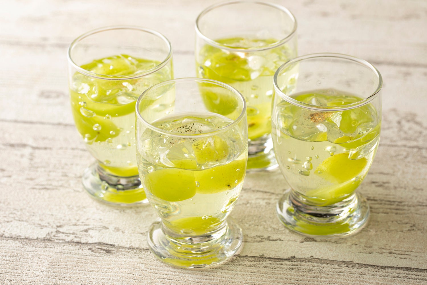 シャインマスカットのゼリー