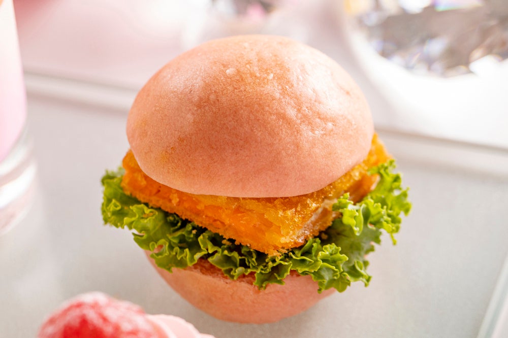 サーモンシュニッツェルバーガー