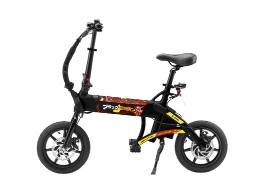 あのブラックサンダーが、電動バイクになった! glafit × ブラックサンダーコラボ限定モデル「NFR-01 Lite」、ファミマオンラインで3月3日より発売開始 あのブラックサンダーが、電動バイクになった! glafit × ブラックサンダーコラボ限定モデル「NFR-01 Lite」、ファミマオンラインで3月3日より発売開始