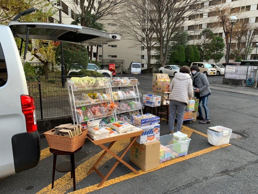 テスト販売時の様子