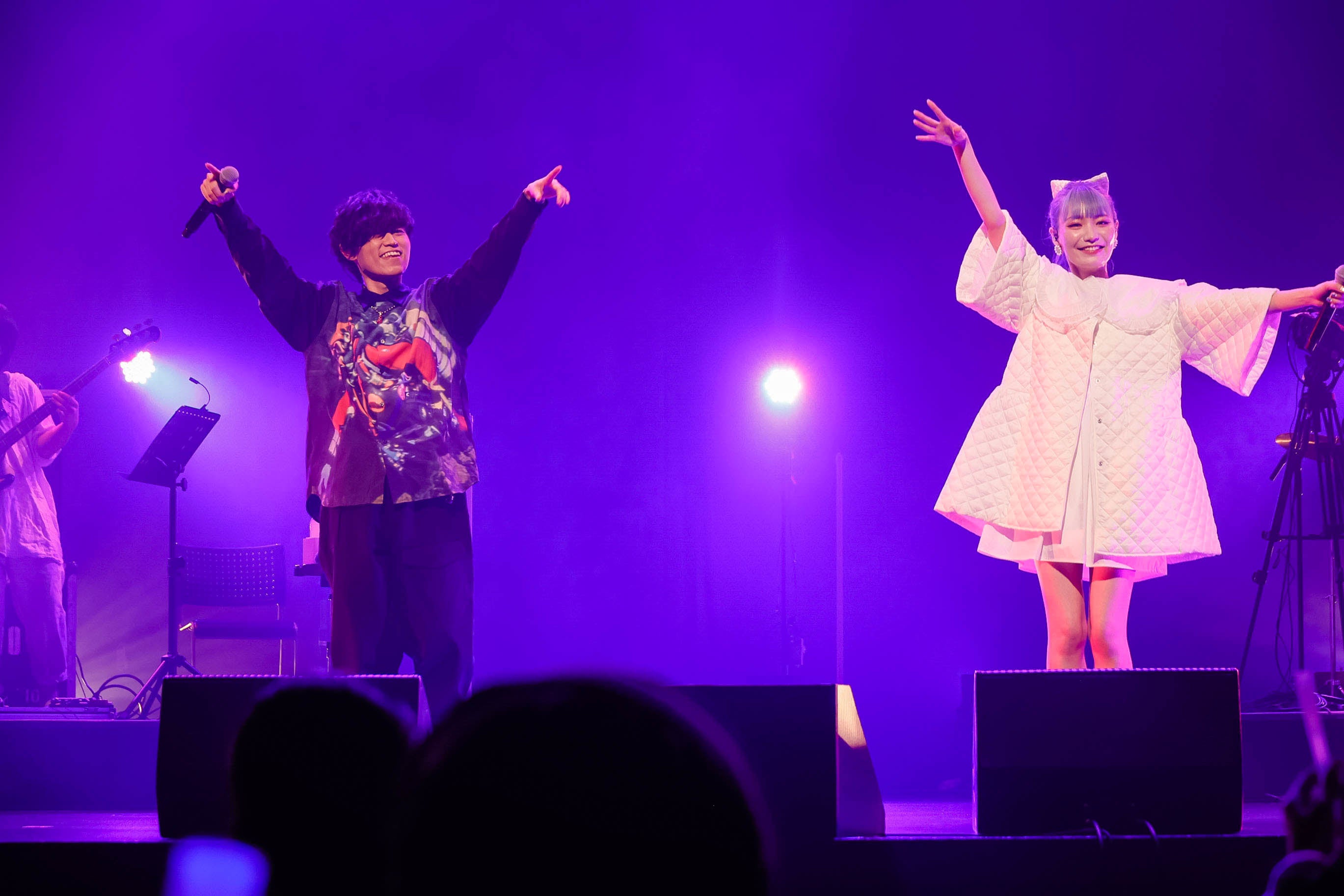 左から、Tani Yuuki・うじたまい