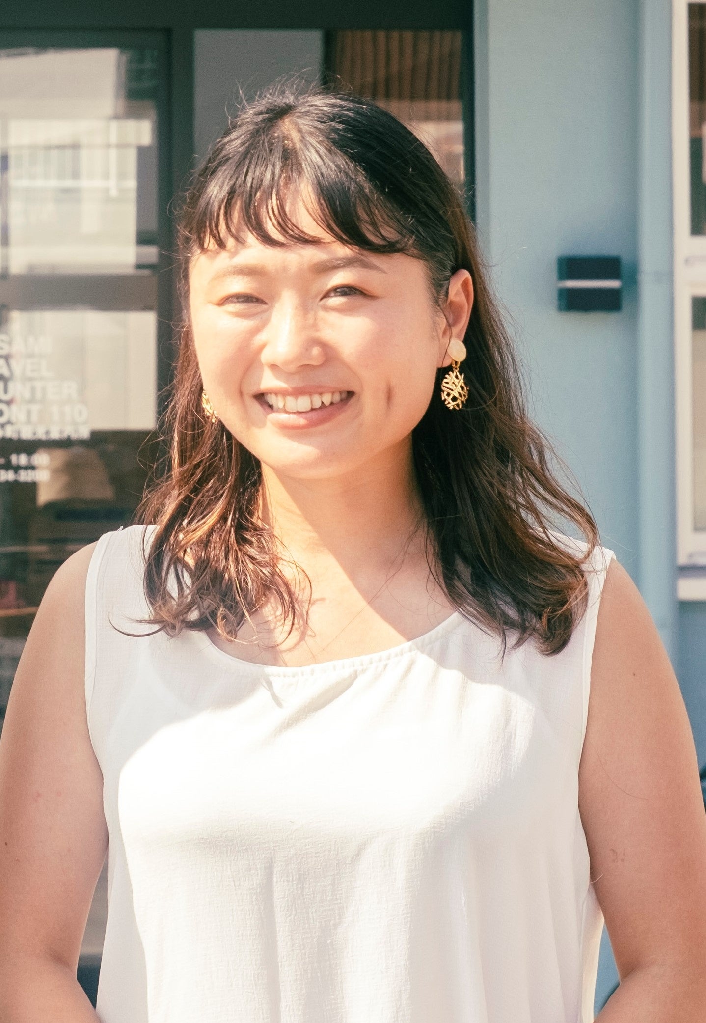 源口葉月さん　すさみ町観光案内所 フロント110