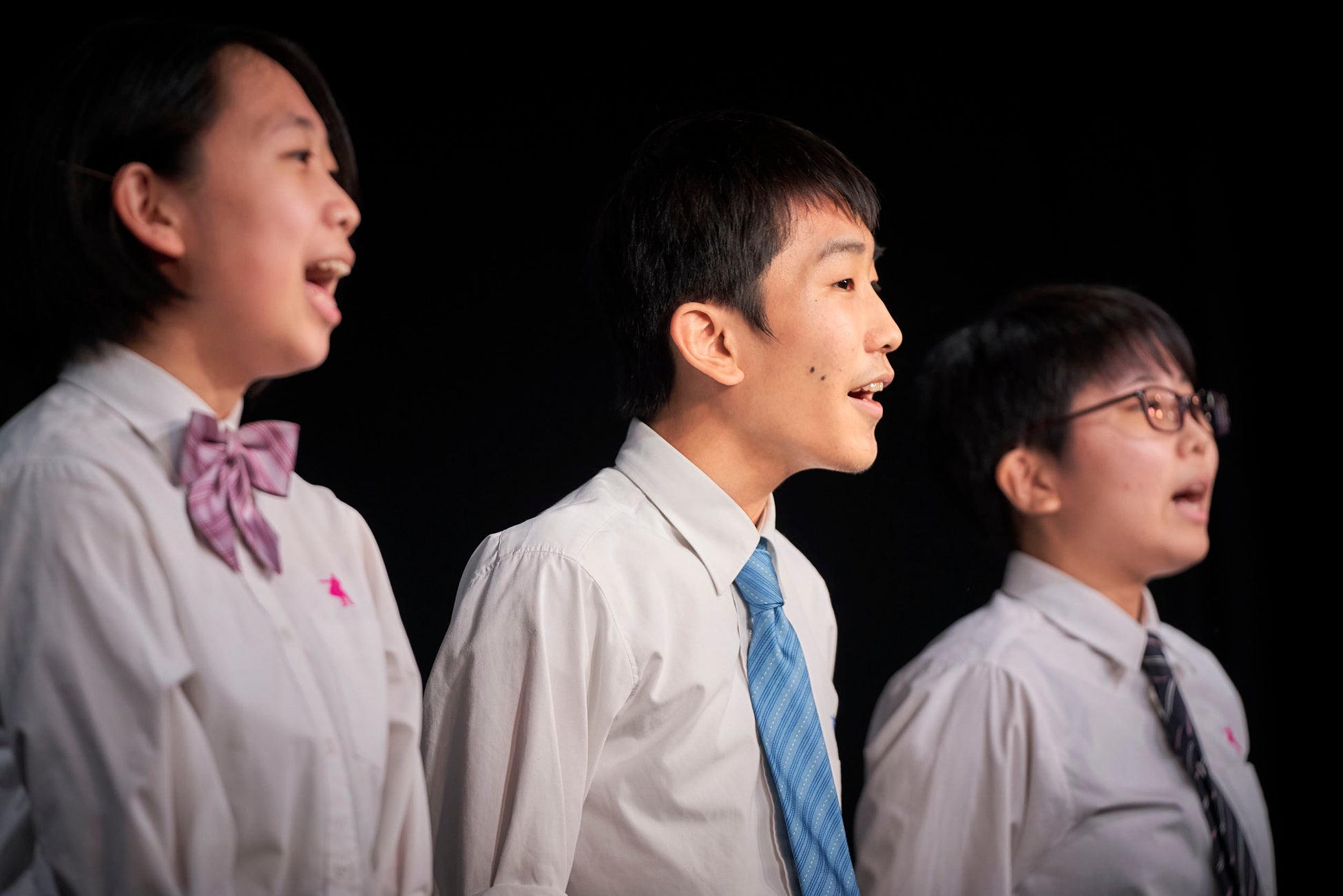 2年生による「外郎売り」