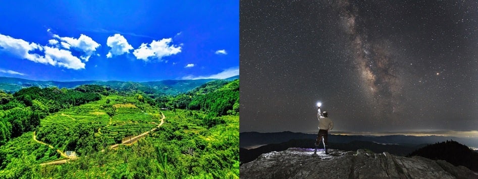 見渡せば山、見上げれば星 紀美野町