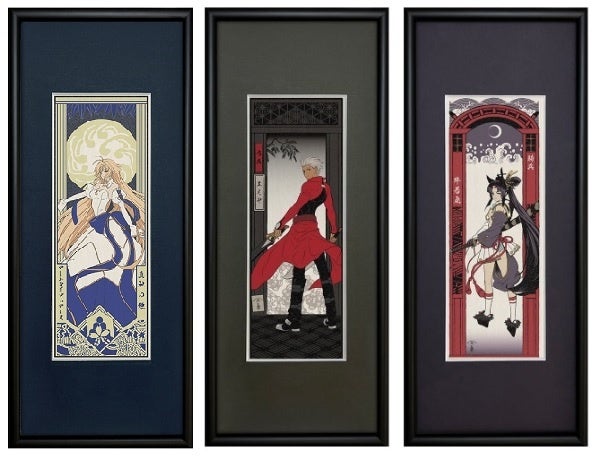 Fate/Grand Order浮世絵木版画」シリーズ限定300部がいよいよ