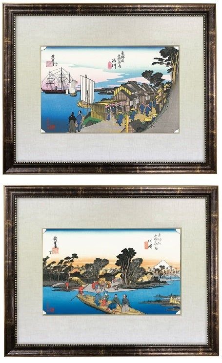 【模写】【伝来】M7863〈坂本龍馬〉人物画賛巻物 坂本龍馬の浮世絵に新作登場！\u201c東海道五十三次で蘇る龍馬浮世絵\u201dは2