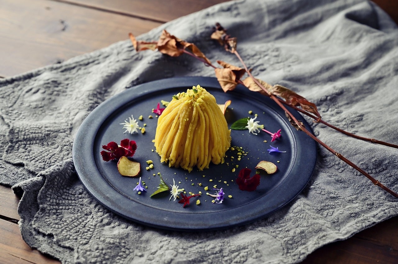 安納芋のモンブラン