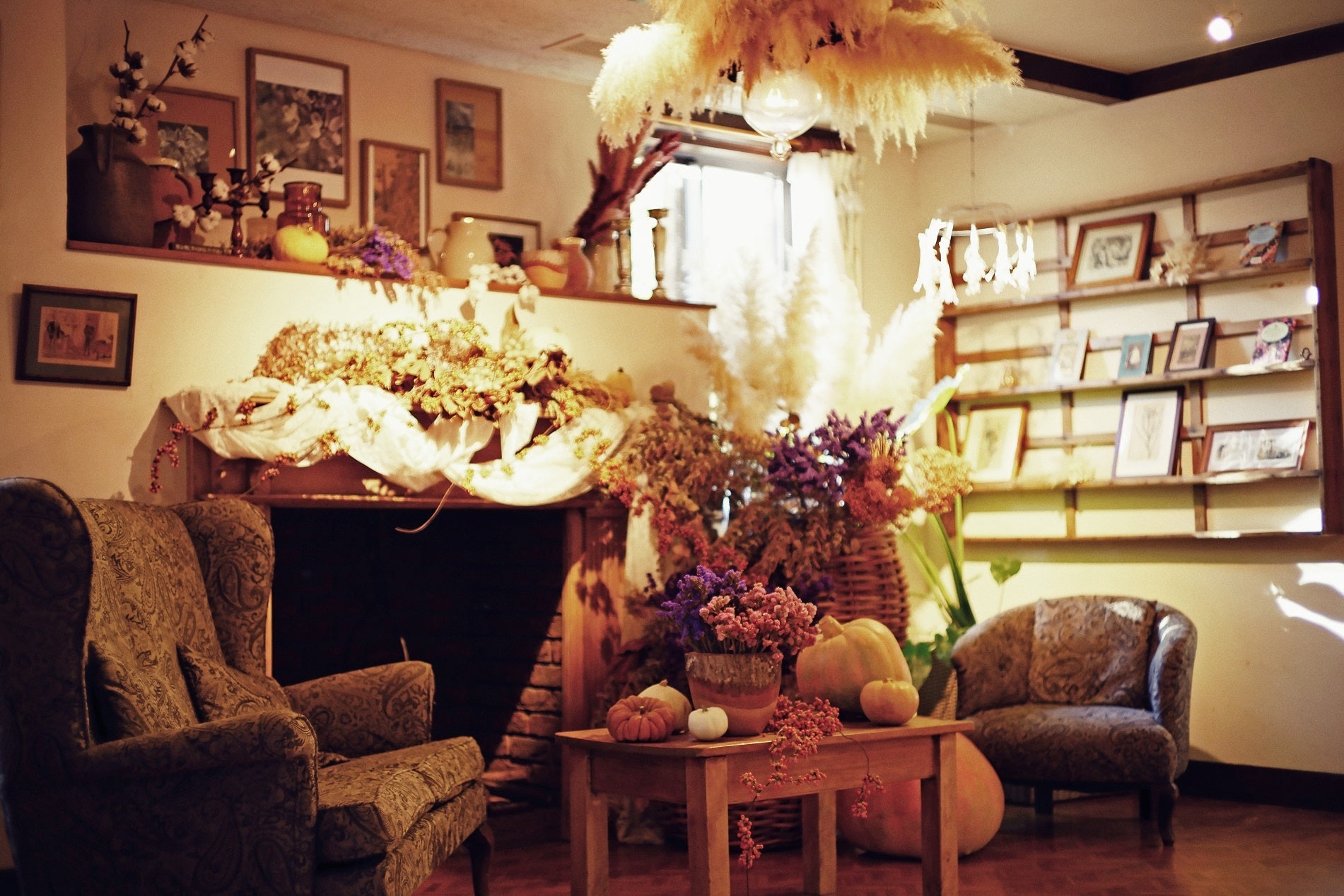 ハーブの家（リビング））