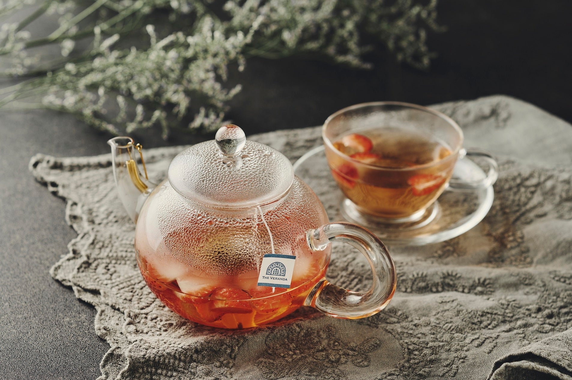 あまおう苺のブレンドハーブティー