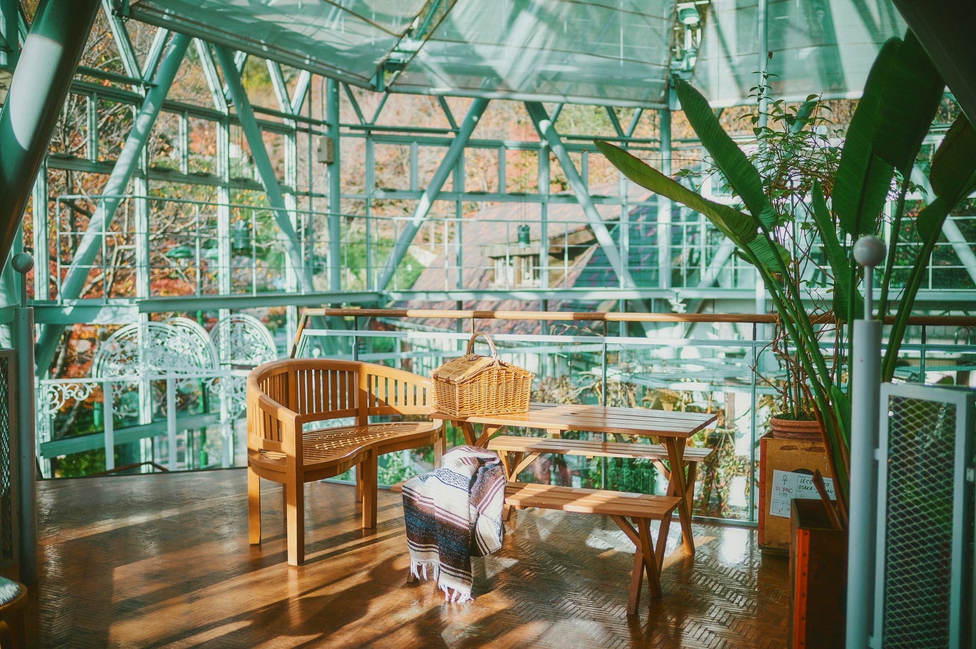 グラスハウス（温室）エントランス2F