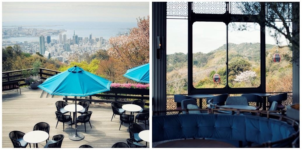 ザ・ヴェランダ神戸  2Fカフェラウンジ／1Fテラス