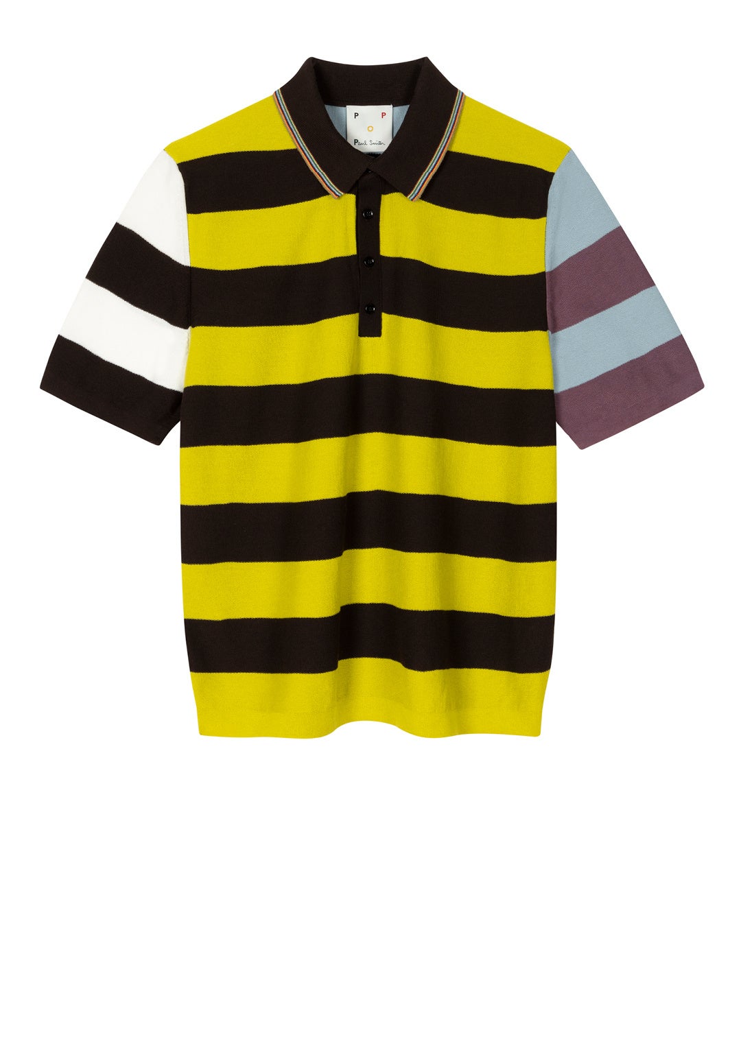 ボーダーポロシャツ　￥44,000