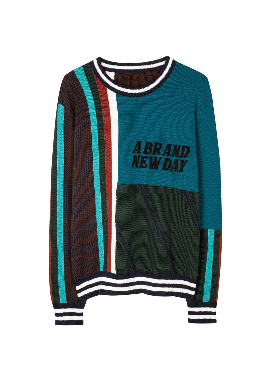 クルーネックニット　￥66,000