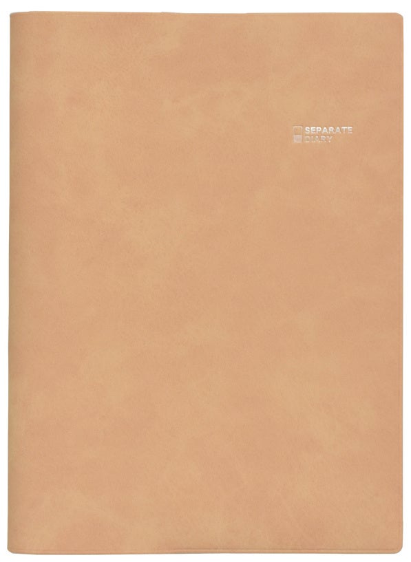 手帳カバーナチュラル新色：パウダー　