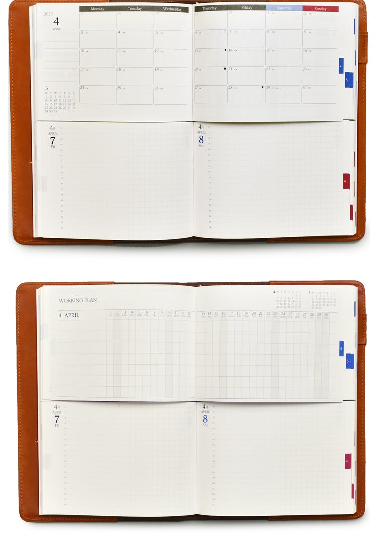 デイリー版月・1日・ガントチャート