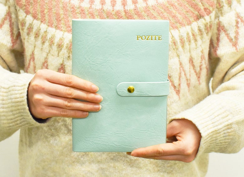 2022年の初回取組みで製品化された手帳POZITE