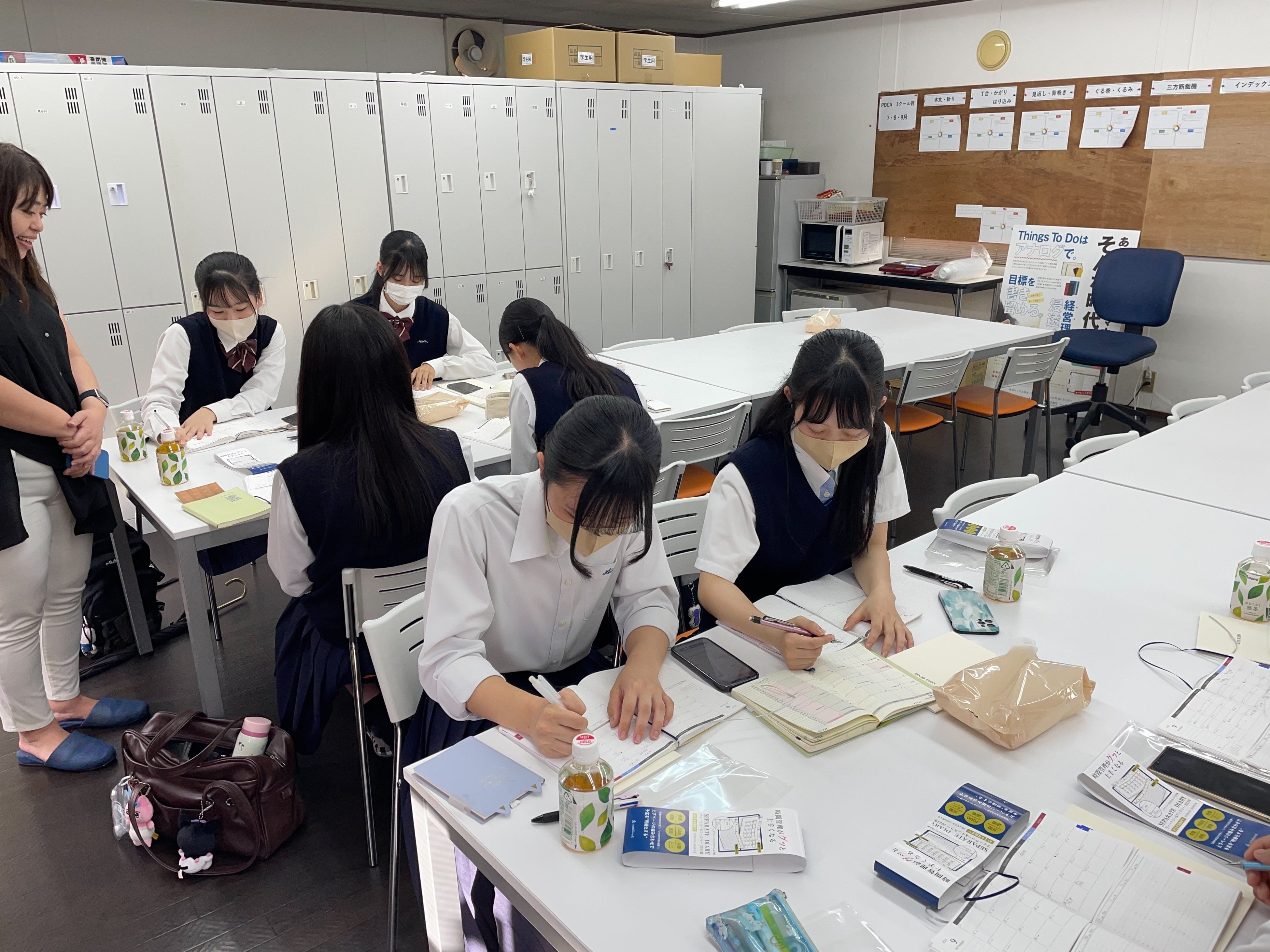 伊藤手帳小牧工場では手帳の使い方ワークショップを体験