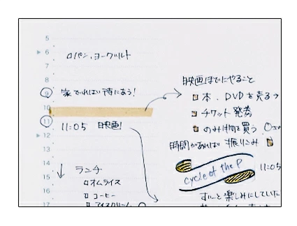デイリー記入事例詳細