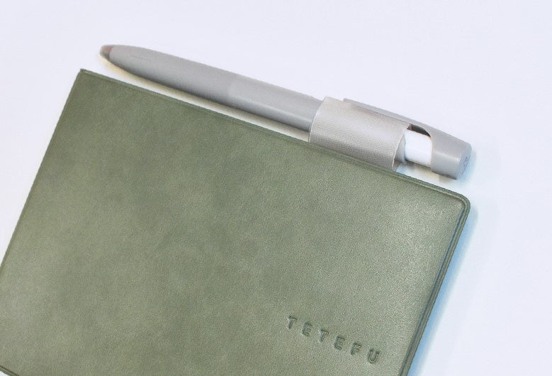 ペンホルダーつき