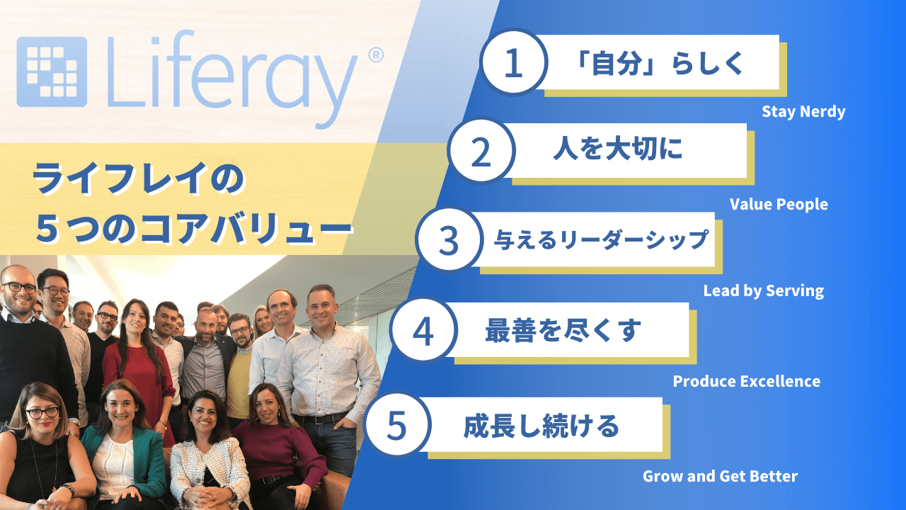 5つのコアバリュー