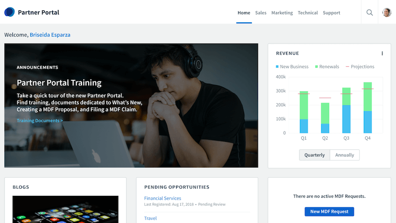 取引先ポータルのイメージ図