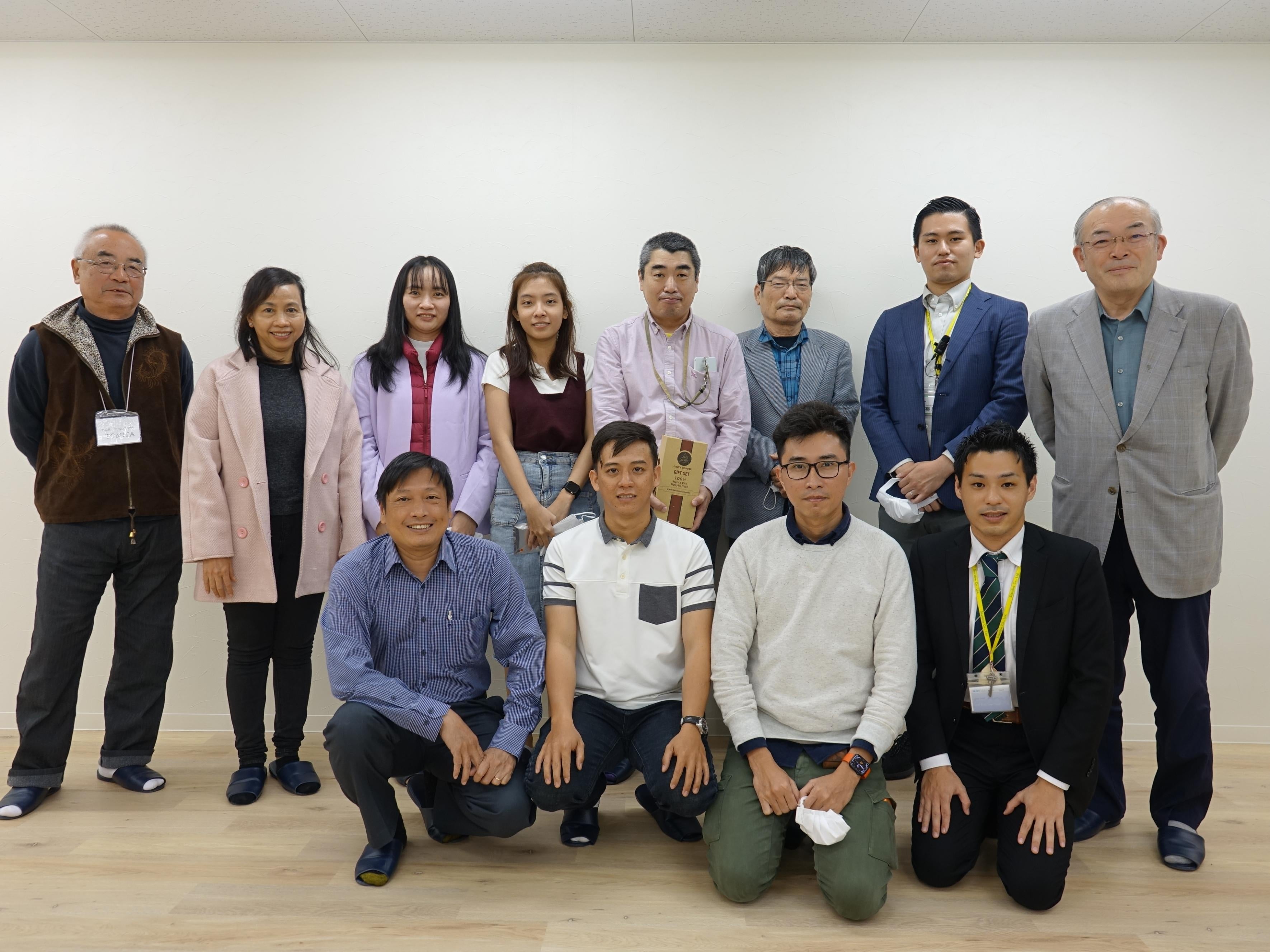 11月18日（金）の見学参加者（農業技術者）