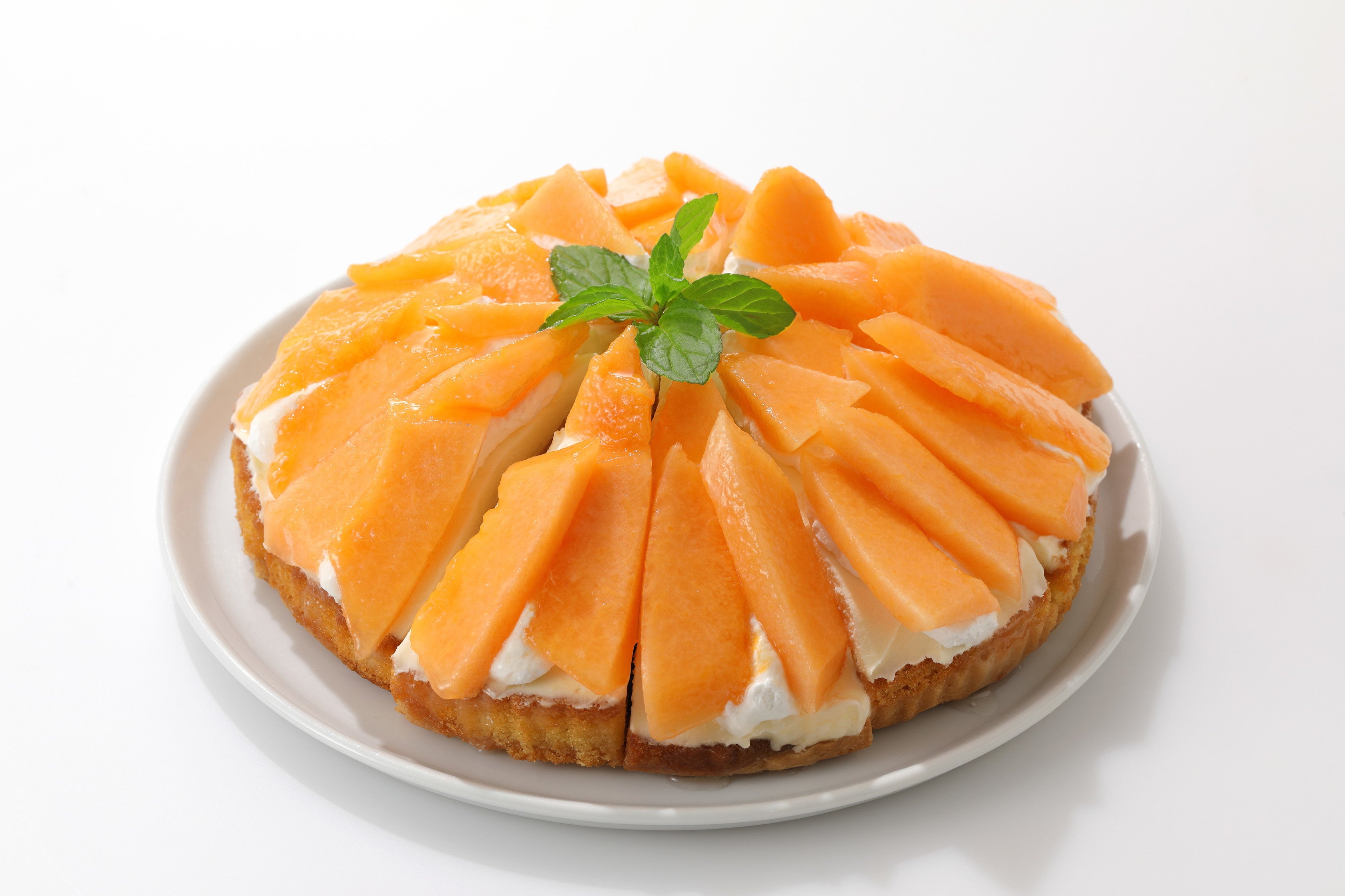 メロンタルト（赤肉）