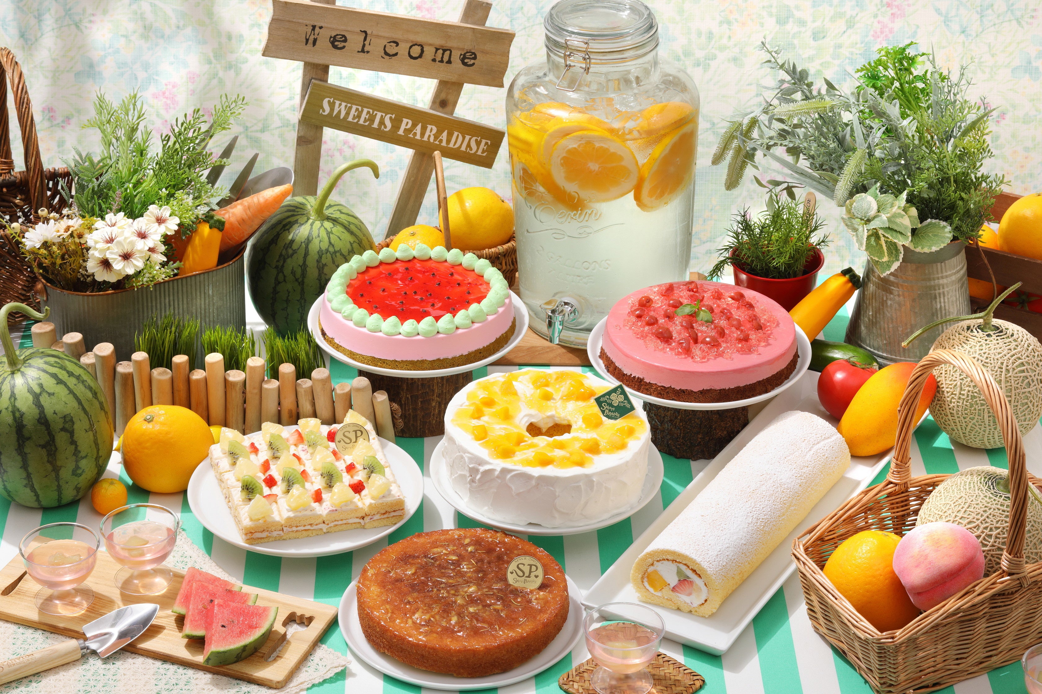 スイパラに夏が来た！／ マンゴー食べ放題スタート＆いちご