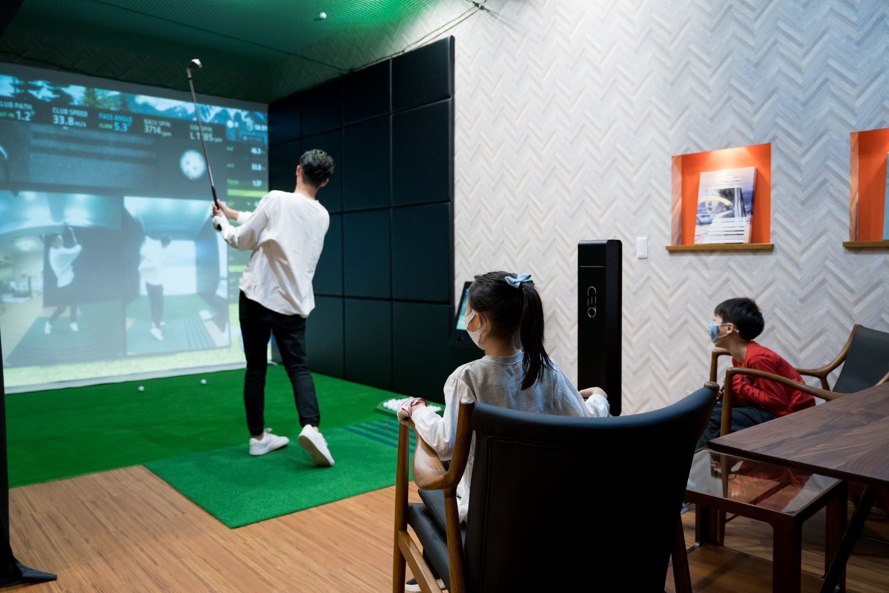 広々空間で小さなお子様も安心