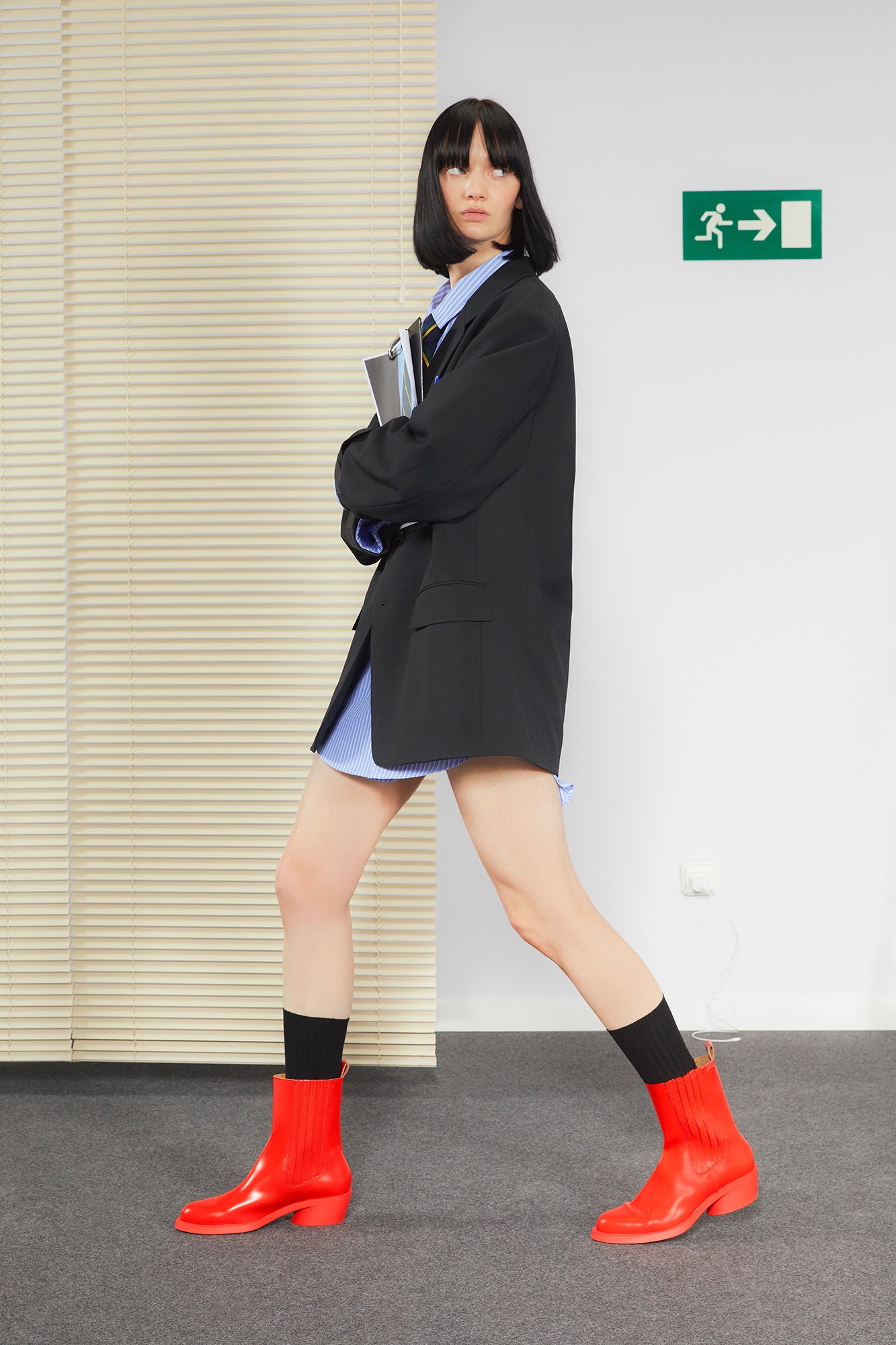 【美品】CAMPER カンペール　ボニー　カウボーイ　ウエスタンブーツ　ブラック カンペール CAMPER [カンペール] BONNIE / ロングブーツ