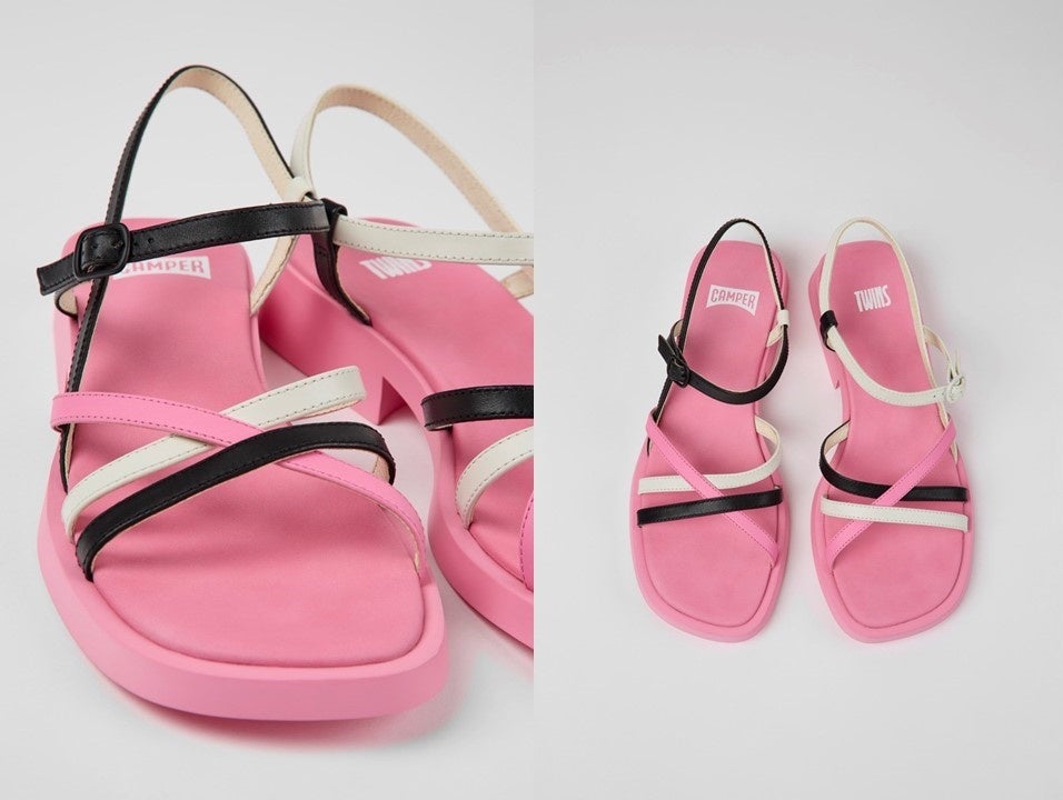 【レア】カンペール CAMPER　Twins サイズ35 カンペール CAMPER TWINS / パンプス （マルチカラー） -waja