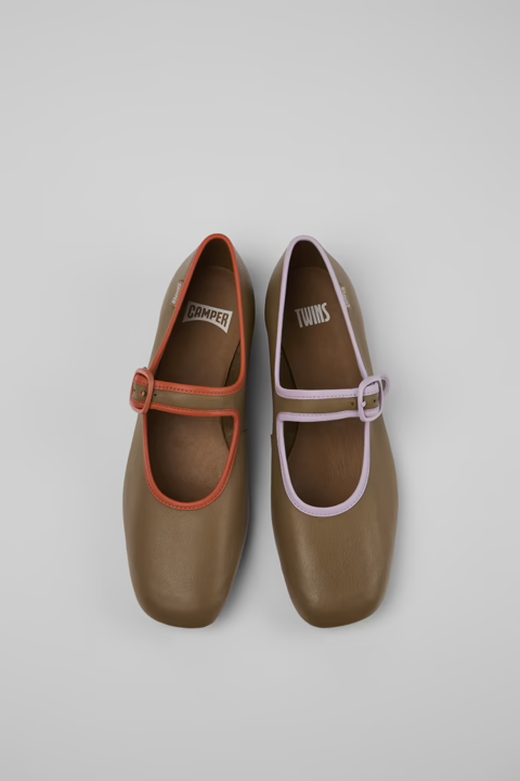 ⭐美品⭐カンペール CAMPER 厚底 モカシン チロリアン シューズ 24㎝ ⭐美品⭐カンペール CAMPER 厚底 モカシン チロリアン シューズ 24