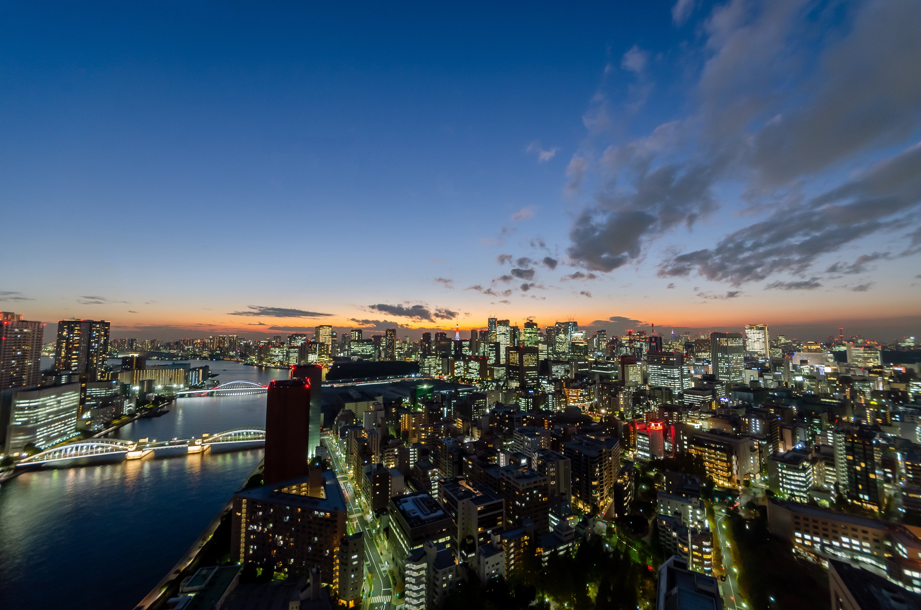 ホテル客室からの眺め