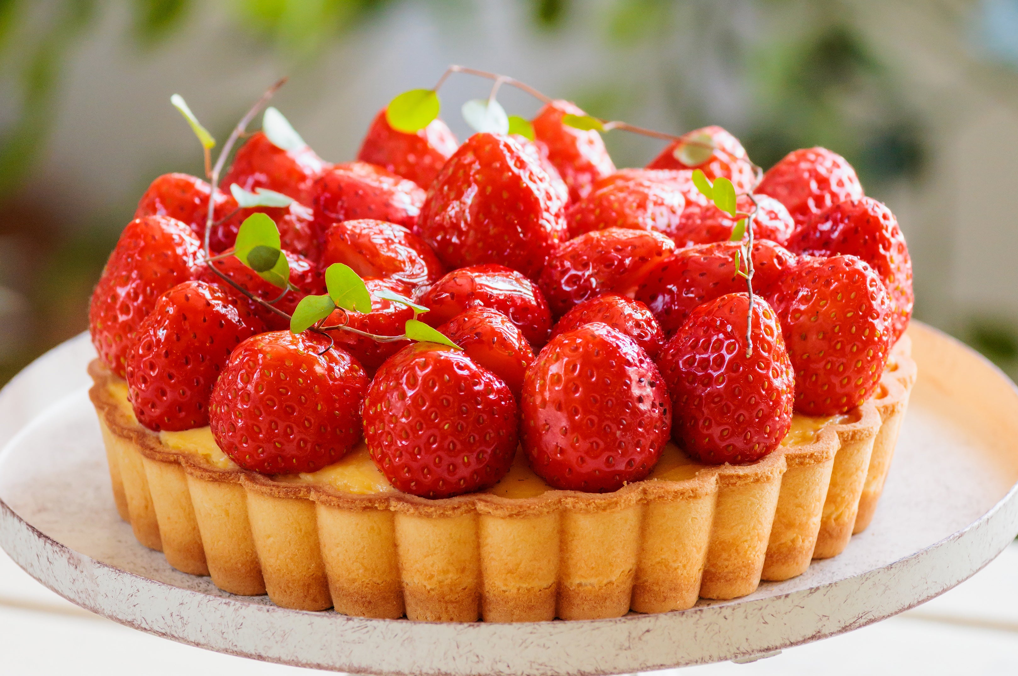 3月：苺 タルト