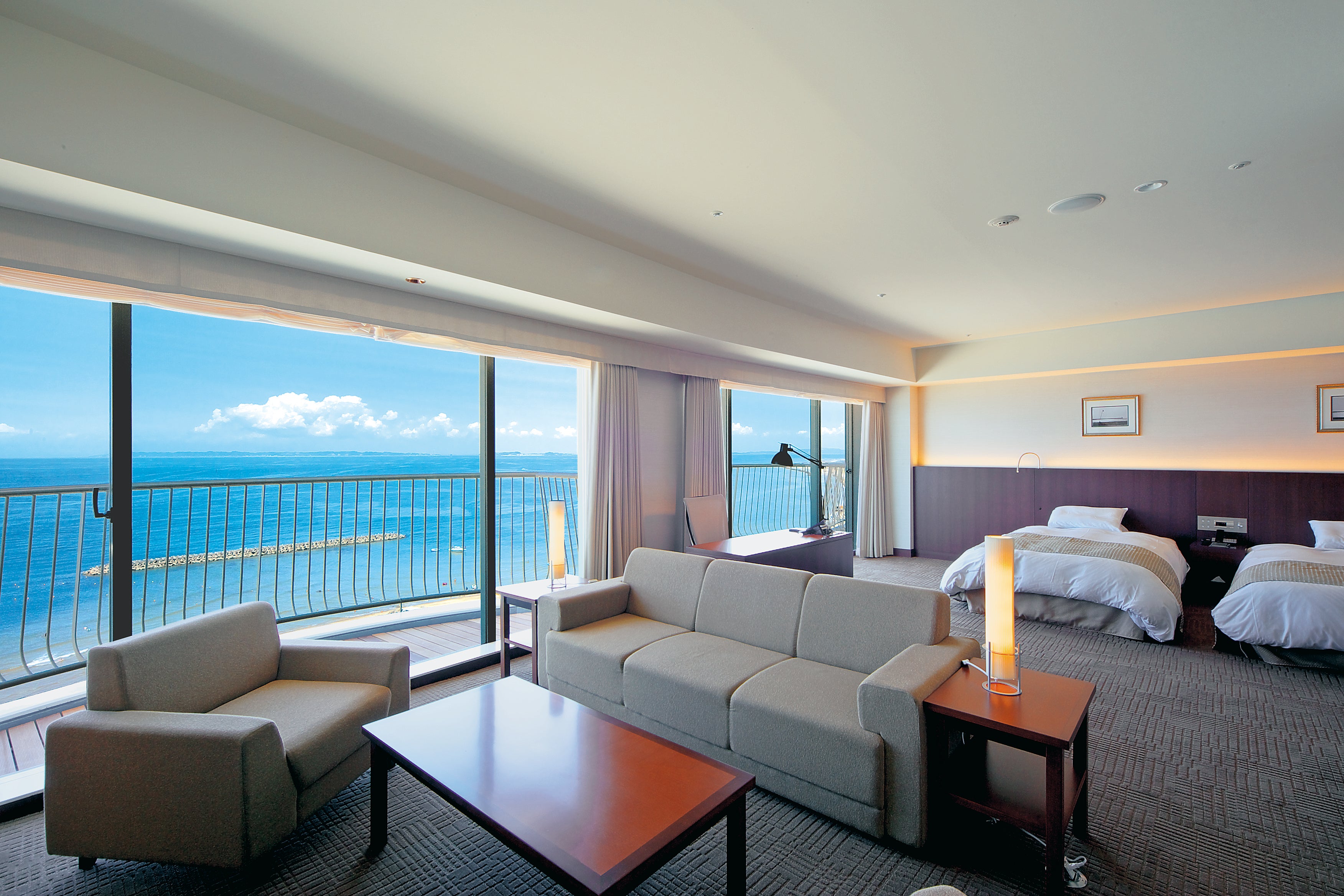 お部屋の一例(66 ㎡のエグゼクティブルーム)