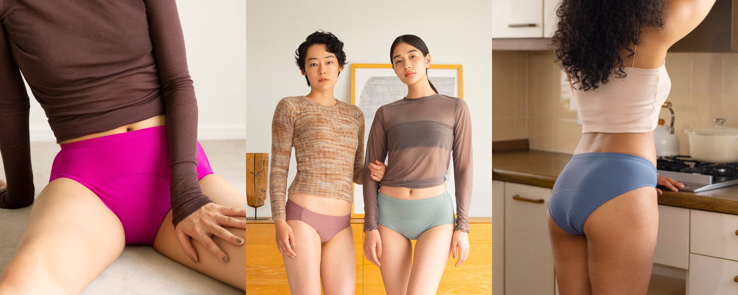 パンツ NAGI Nagiから初の尿モレ対応吸水ショーツ「Nagi comfy（ナギ