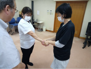 ■地方自治体での実証実験風景